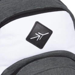 New Rebels ® Morris Rugtas Met 3 Vakken White 2 Tone 31X19X46CM -Trendy Tassenwinkel new rebels morris rugtas met 3 vakken white 2 tone 7