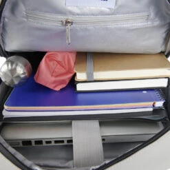 New Rebels Bowie Cape Coral Licht Grijs 15L Rugzak Reflectie Waterafstotend Laptop 13.3 -Trendy Tassenwinkel new rebels new rebels bowie cape coral licht grijs 2