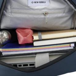 New Rebels Bowie Cape Coral Navy15L Rugzak Reflectie Waterafstotend Laptop 13.3 -Trendy Tassenwinkel new rebels new rebels bowie cape coral navy15l rug 2