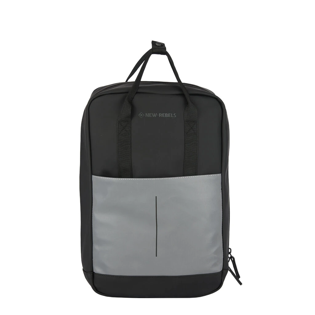 New Rebels Bowie Cape Coral Zwart 15L Rugzak Reflectie Waterafstotend Laptop 13.3 6 New Rebels Bowie Cape Coral Zwart 15L Rugzak Reflectie Waterafstotend Laptop 13.3 - Afbeelding 6