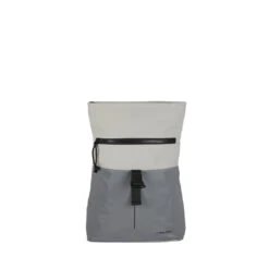 New Rebels Bowie Los Angeles Grijs 9L Rugtas Rolltop Reflectie Waterafstotend -Trendy Tassenwinkel new rebels new rebels bowie los angeles grijs 9l r 4