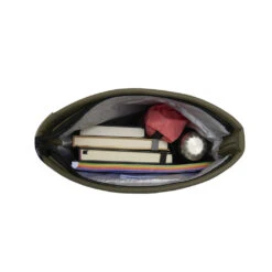 New Rebels Bowie Los Angeles Olijfgroen 9L Rugtas Rolltop Reflectie Waterafstotend -Trendy Tassenwinkel new rebels new rebels bowie los angeles olijfgroen 2