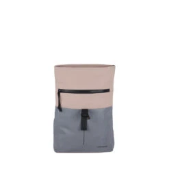 New Rebels Bowie Los Angeles Oud Roze 9L Rugtas RolltopReflectie Waterafstotend -Trendy Tassenwinkel new rebels new rebels bowie los angeles oud roze 9 3