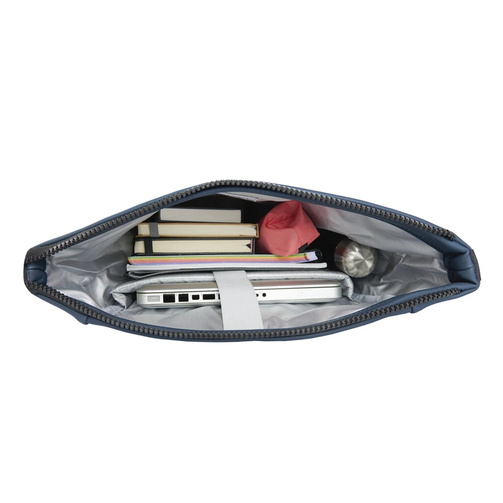 New Rebels Bowie New York Navy 16L Rugzak Rolltop Waterafstotend Laptop 15.6 3 New Rebels Bowie New York Navy 16L Rugzak Rolltop Waterafstotend Laptop 15.6 - Afbeelding 3
