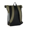 New Rebels Bowie New York Olijf Groen 16L Rugzak Rolltop Reflectie Waterafstotend Laptop 15.6
