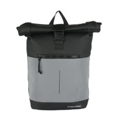 New Rebels Bowie New York Zwart 16L Rugzak Rolltop Reflectie Waterafstotend Laptop 15.6 -Trendy Tassenwinkel new rebels new rebels bowie new york zwart 16l rug 5