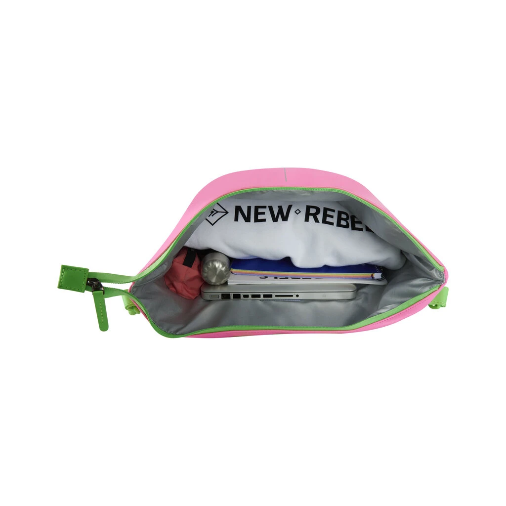 New Rebels Matteo Milburn Roze Neon 18L Rugzak Shopper Waterafstotend Laptop 15.6 3 New Rebels Matteo Milburn Roze Neon 18L Rugzak Shopper Waterafstotend Laptop 15.6 - Afbeelding 3