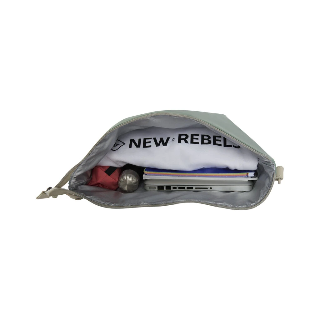 New Rebels Matteo Milburn Salie Groen 18L Rugzak Shopper Waterafstotend Laptop 15.6 3 New Rebels Matteo Milburn Salie Groen 18L Rugzak Shopper Waterafstotend Laptop 15.6 - Afbeelding 3