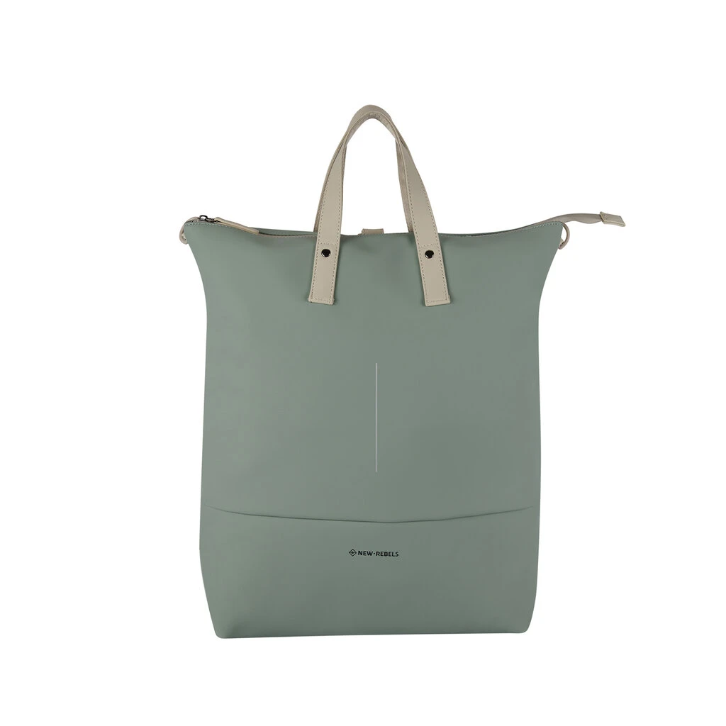 New Rebels Matteo Milburn Salie Groen 18L Rugzak Shopper Waterafstotend Laptop 15.6 5 New Rebels Matteo Milburn Salie Groen 18L Rugzak Shopper Waterafstotend Laptop 15.6 - Afbeelding 5