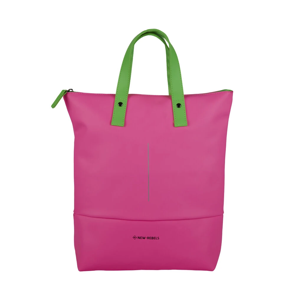 New Rebels ® Matteo Trenton - Rugzak - Shopper - Waterafstotend - Pink Neon 7 New Rebels ® Matteo Trenton - Rugzak - Shopper - Waterafstotend - Pink Neon - Afbeelding 7