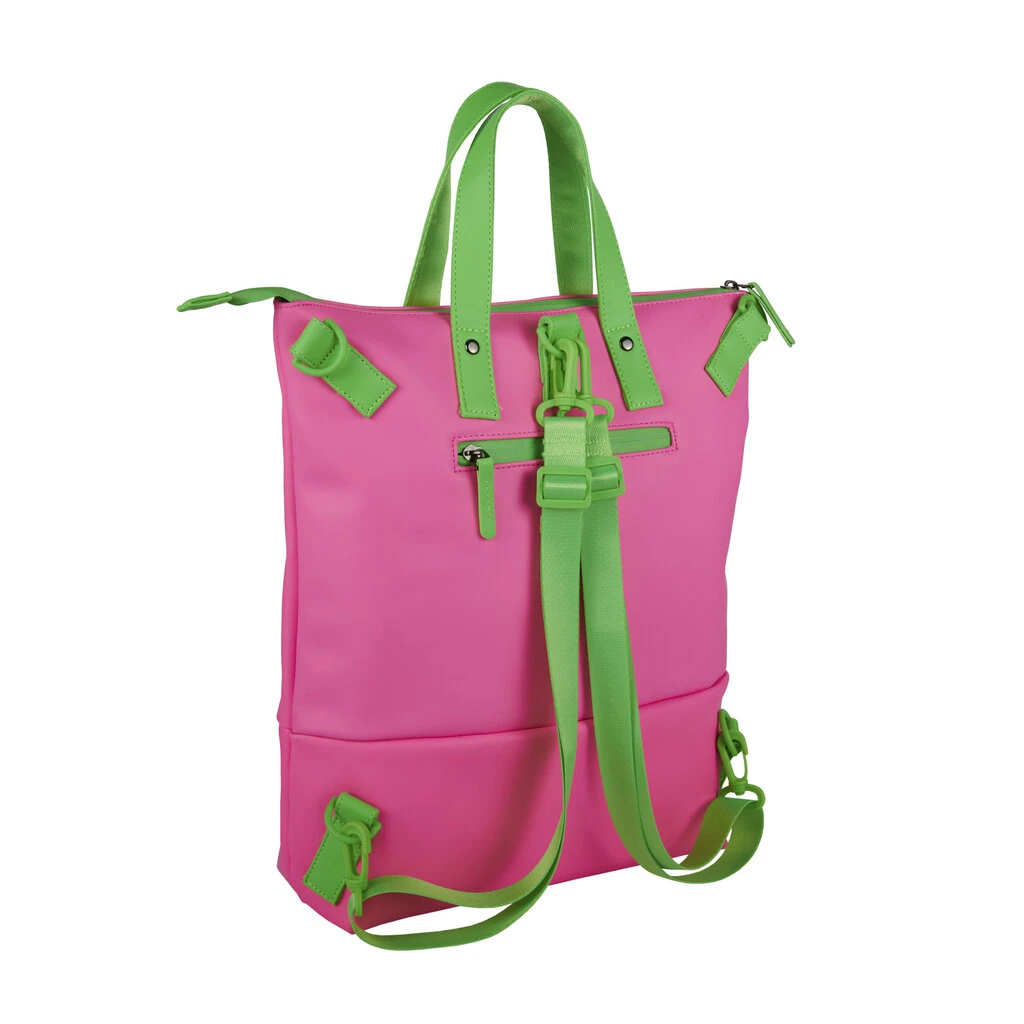 New Rebels ® Matteo Trenton - Rugzak - Shopper - Waterafstotend - Pink Neon 1 New Rebels ® Matteo Trenton - Rugzak - Shopper - Waterafstotend - Pink Neon