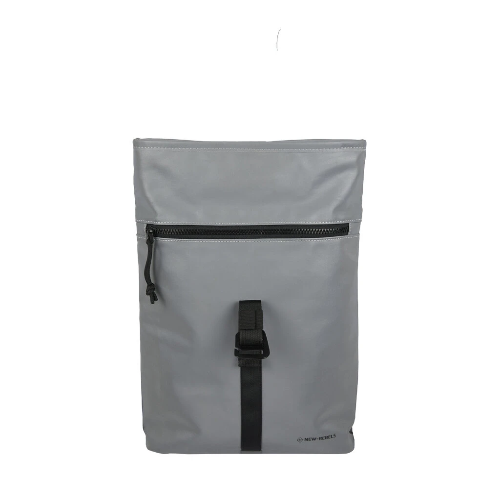 New Rebels Reflect Los Angeles Zilver Mini 7L Rugzak Waterafstotend 6 New Rebels Reflect Los Angeles Zilver Mini 7L Rugzak Waterafstotend - Afbeelding 6