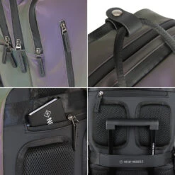 New Rebels Reflect Milwaukee Two Tone Reflectie 19L Rugzak Waterafstotend Laptop 15.6 -Trendy Tassenwinkel new rebels new rebels reflect milwaukee two tone r 3