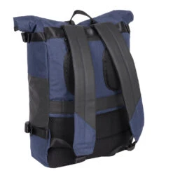 New Rebels ® Solar - Rolltop - Rugzak - Shadow Blue - 20L-Backpack - Waterafstotend - Rugtas -Trendy Tassenwinkel new rebels solar rolltop rugzak shadow blue 20l ba 2