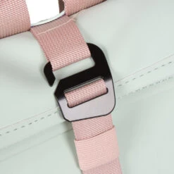 New Rebels ® Tim RolltopRugtas Small Pink/Mint -Trendy Tassenwinkel new rebels tim rolltop rugtas small pink mint 3