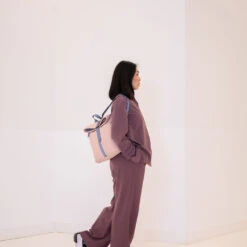 New Rebels ® Tim Rolltop Rugtas Small Soft Pink/Lila -Trendy Tassenwinkel new rebels tim rolltop rugtas small soft pink lila 4