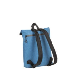 New Rebels ® Vepo - Rolltop - Regenbestendig - Waterdicht- Waterproof- Small 7 L - Rugtas - Rugzak - New Blue