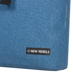 New Rebels ® Vepo - Rolltop - Regenbestendig - Waterdicht- Waterproof- Small 7 L - Rugtas - Rugzak - New Blue -Trendy Tassenwinkel new rebels vepo rolltop regenbestendig waterdicht 3