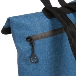 New Rebels ® Vepo - Rolltop - Regenbestendig - Waterdicht- Waterproof- Small 7 L - Rugtas - Rugzak - New Blue -Trendy Tassenwinkel new rebels vepo rolltop regenbestendig waterdicht 5